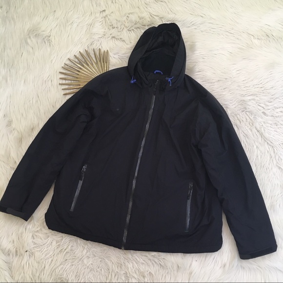 lands end black jacket